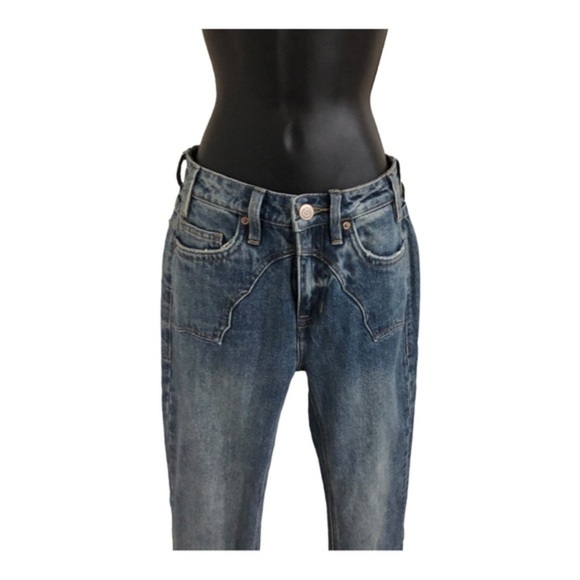 Rock & Roll high rise medium vintage wash bootcut jeans size 24x34‎ new - Picture 6 of 11